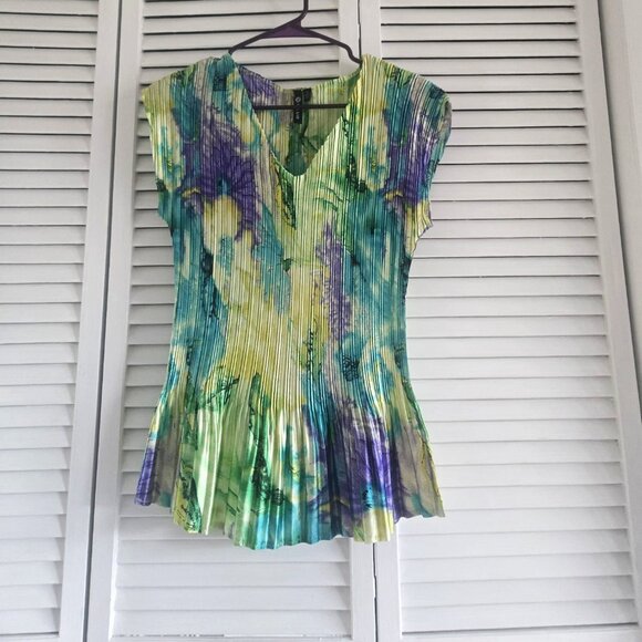 Milano Colorful Patterned top zise M - Picture 5 of 5